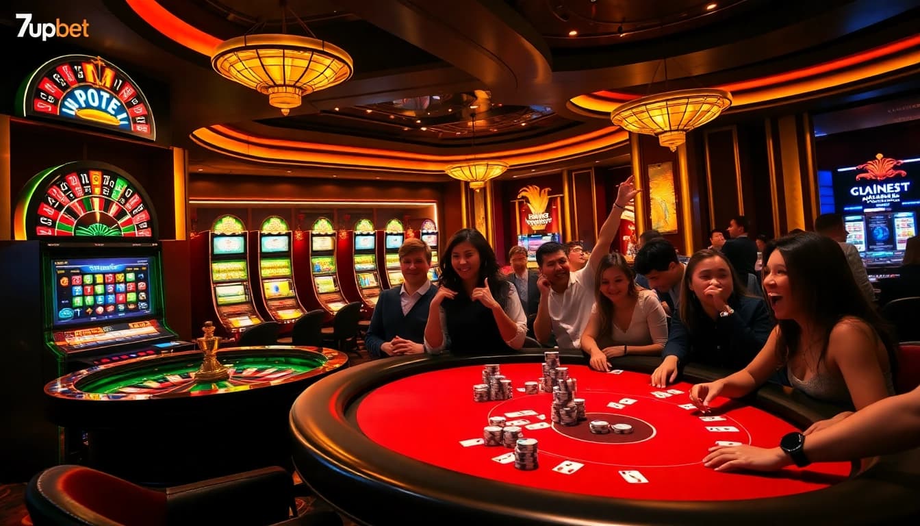 Experience thrilling gameplay at 7upbet with vibrant casino games and high-stakes excitement.