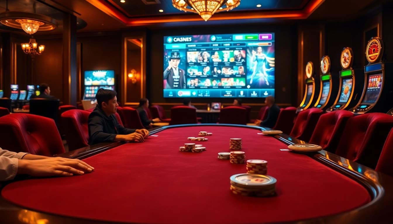 Découvrez l'excitation du casino en ligne Français avec une action de poker dynamique et des paris sophistiqués.