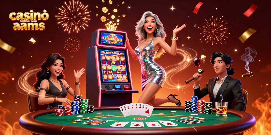 Vivi l'emozione di un casinò online non AAMS con giochi, jackpot ed elementi di casinò vibranti.
