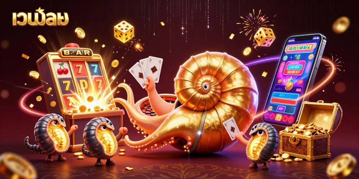 Engage in web-based sports betting with เว็บบอล showcasing vibrant 3D casino elements.