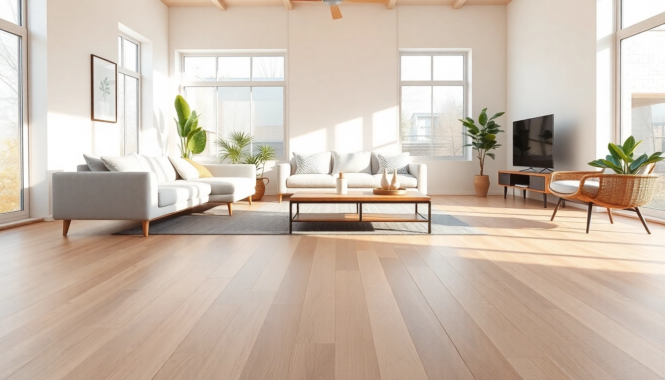 Transform your home with lvp flooring in a bright, modern living space.