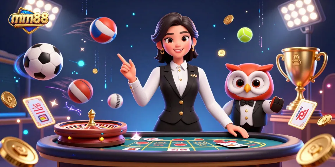 Engage with mm88's thrilling baccarat experience featuring top dealers and festive game elements.