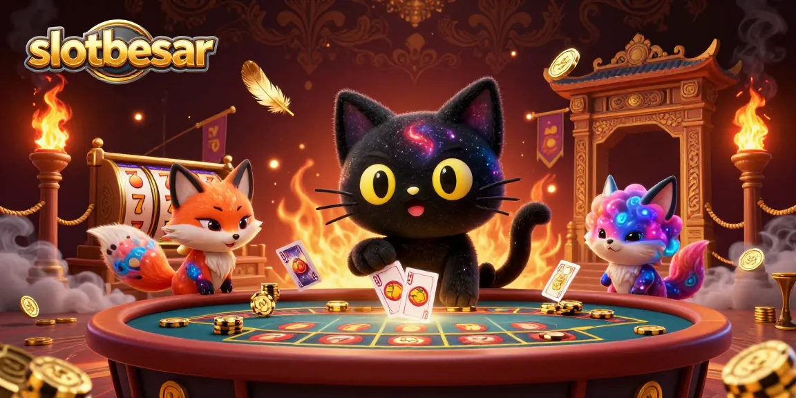 Experience thrilling gameplay with slotbesar, where vibrant characters and dynamic gaming elements come alive.