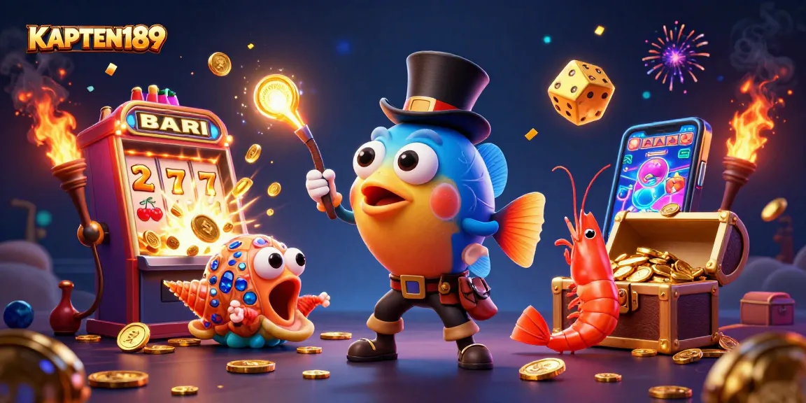 KAPTEN189 menarik pemain dengan slot online dan kemewahan harta karun yang bersinar