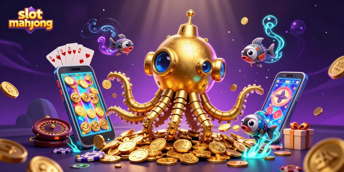 Spin to win exciting rewards with slot mahjong in this vibrant, dynamic 3D illustration!