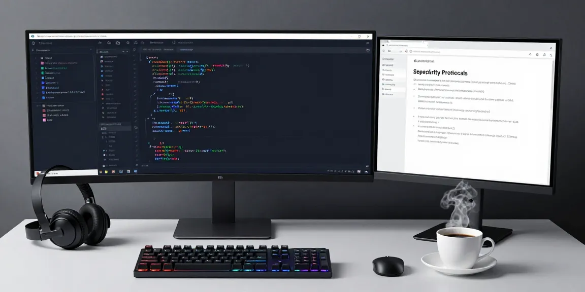 Waygrid API management platform in a developer workspace, showcasing cloud computing and cybersecurity technologies.