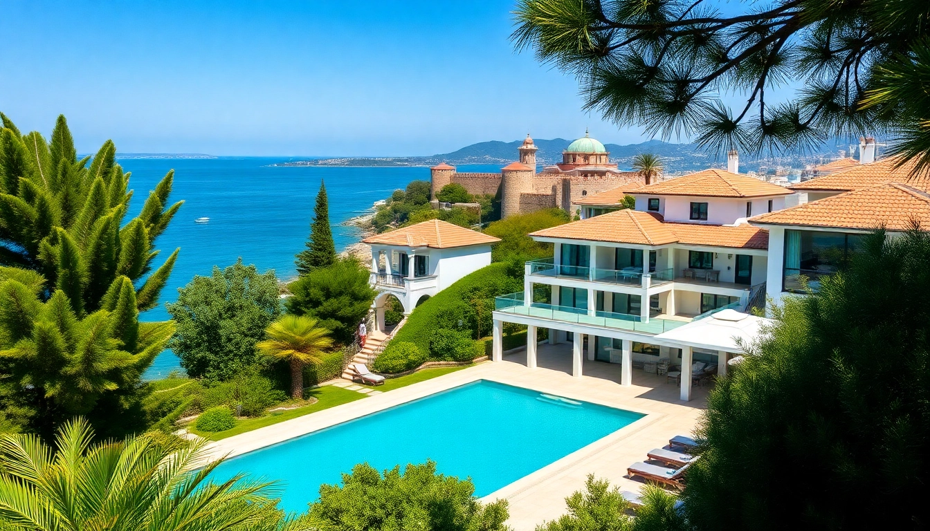 Stunning Alanya properties Turkey including modern villas and Mediterranean views.