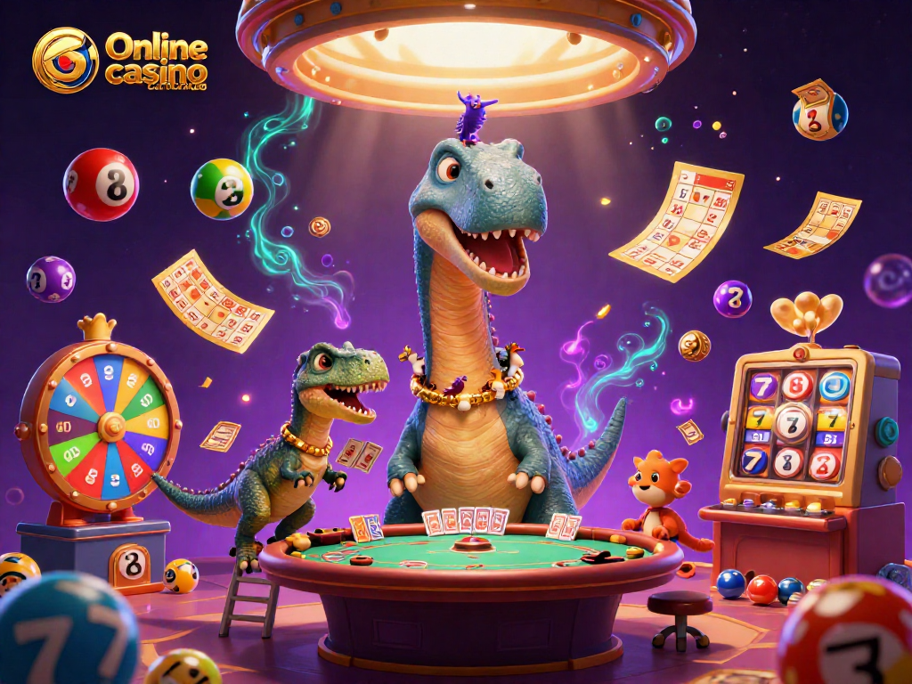 Engage in the thrilling action of Online casino cambodia with vibrant elements and characters in a dynamic setting.