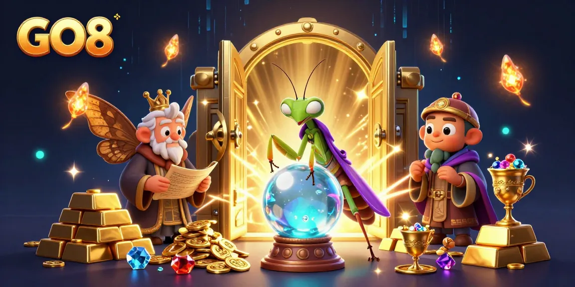 Engage in thrilling gaming at GO8 while experiencing vibrant casino magic.