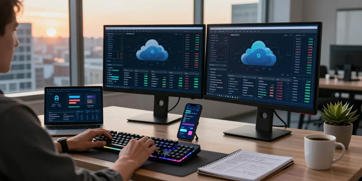 Cloud mining-focused cryptocurrency trading setup featuring live market data, secure wallet, and innovative technology.