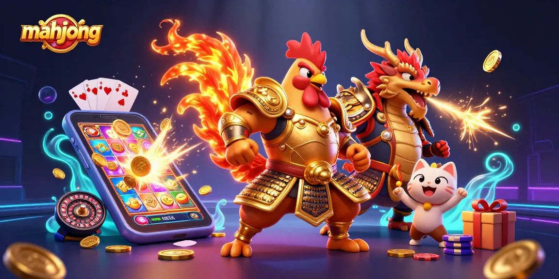 Engage in thrilling mahjong gameplay with dynamic casino elements and vibrant characters.