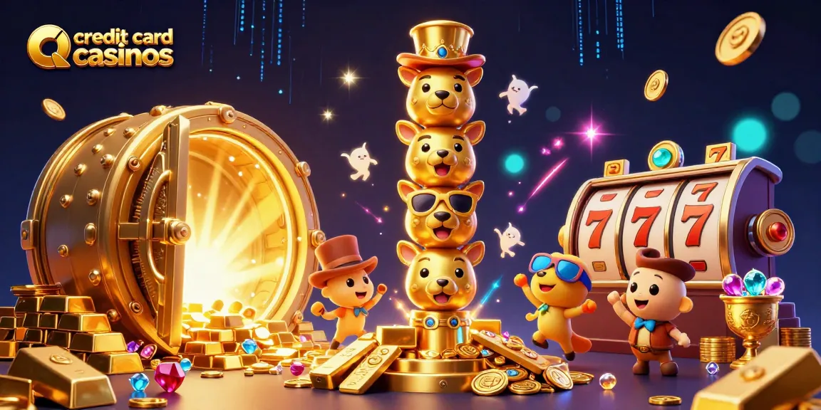Experience winning at credit card casinos with vibrant game features and dazzling treasures.