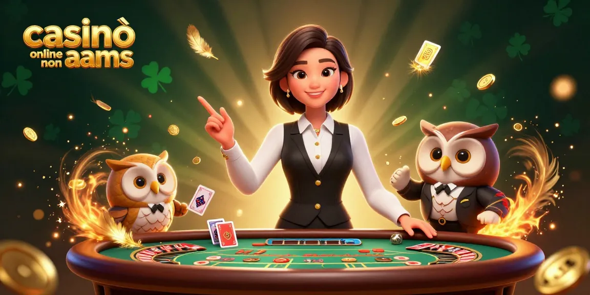 Vivi emozionanti esperienze di gioco presso i casinò online non aams con dealer, giochi e atmosfera festiva.