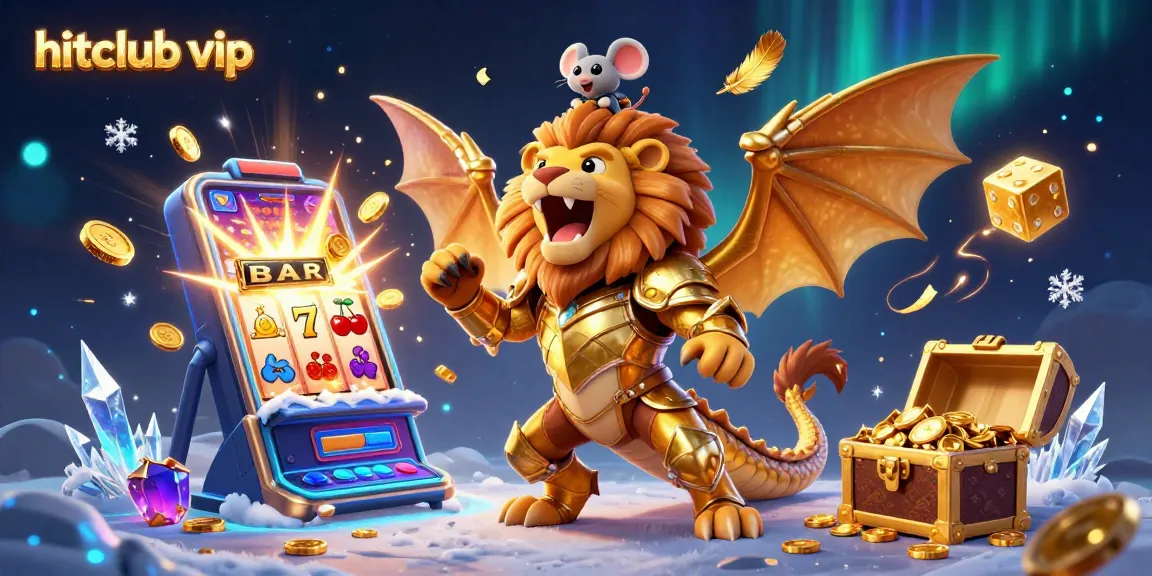 Play exciting slot games at hitclub vip with jackpot chances and vibrant casino graphics.