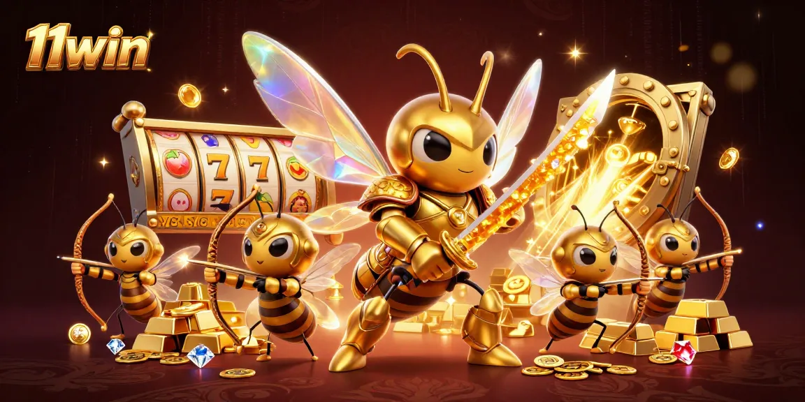 Engage with 11win's vibrant online casino world featuring dynamic slot elements and heartfelt characters.