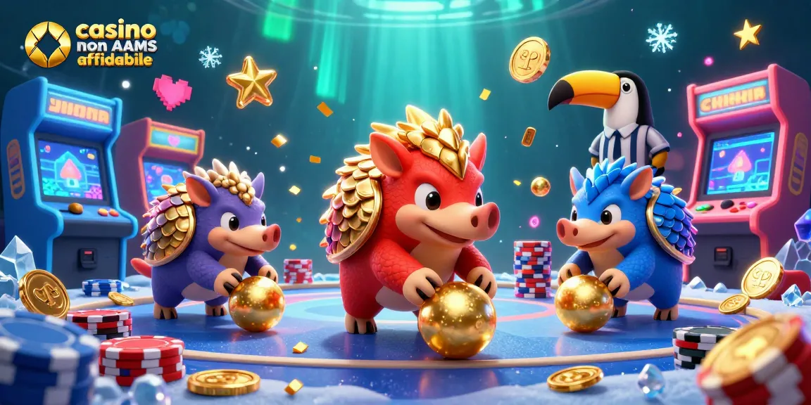 Vinci nei migliori casino non AAMS affidabili lanciando tappi d'oro tra fiches e giochi interattivi.