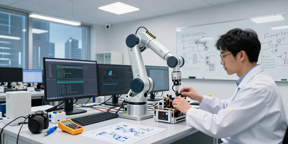 NAGA2000 robotic engineering in a bright lab environment