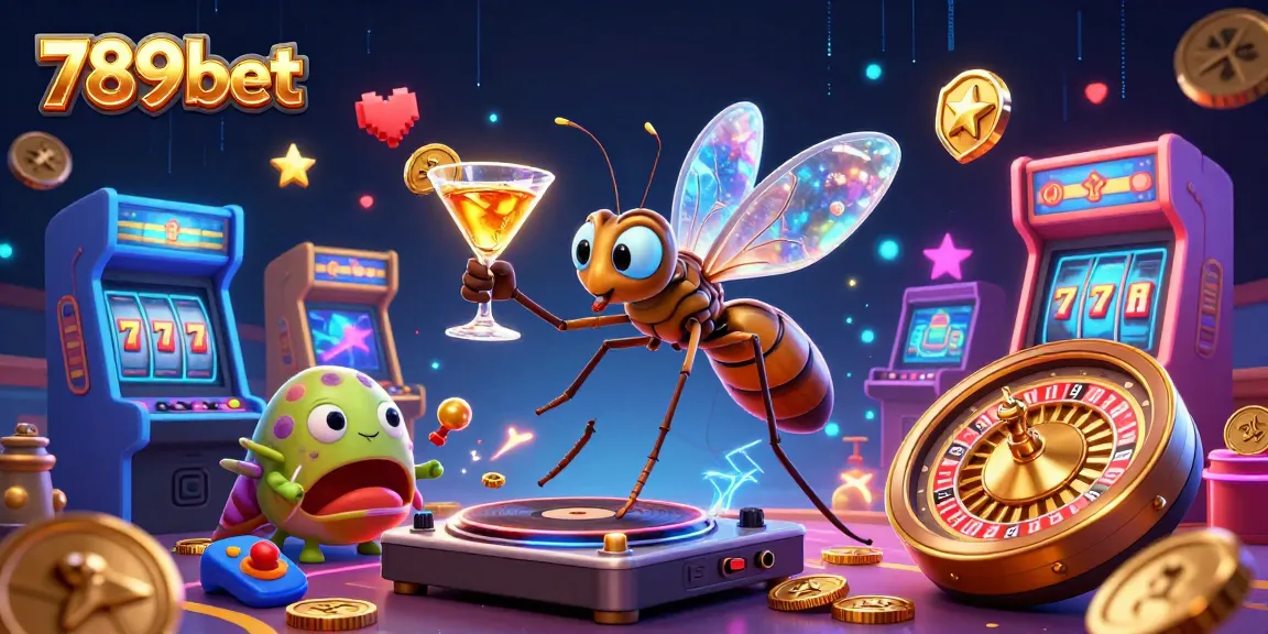 Experience the thrill of 789bet with cartoon mascots, vibrant games, and dynamic casino elements.