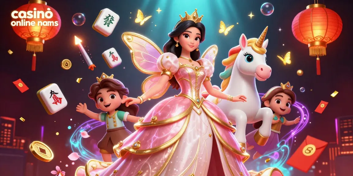 Scopri la magia dei casinò online non aams con la nostra incantevole illustrazione di una principessa e un unicorno.