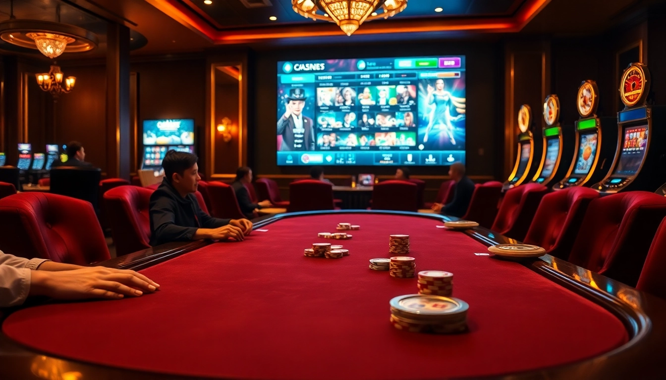 Découvrez l'excitation du casino en ligne Français avec une action de poker dynamique et des paris sophistiqués.