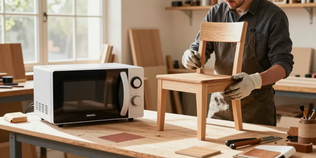 SHASHEL® technology in action eliminating wood-boring insects in a woodworking shop