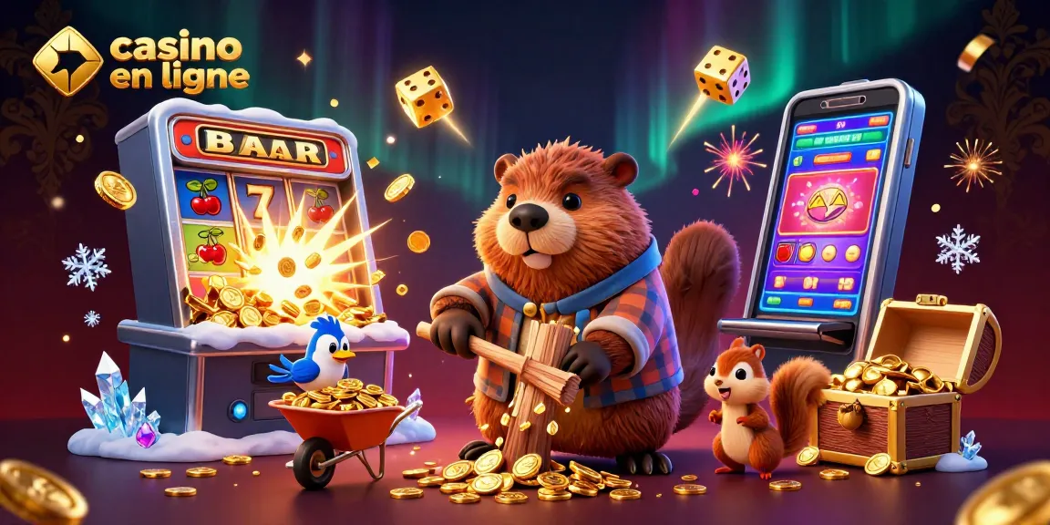 Jouer au casino en ligne avec des personnages amusants récoltant des pièces d'or.