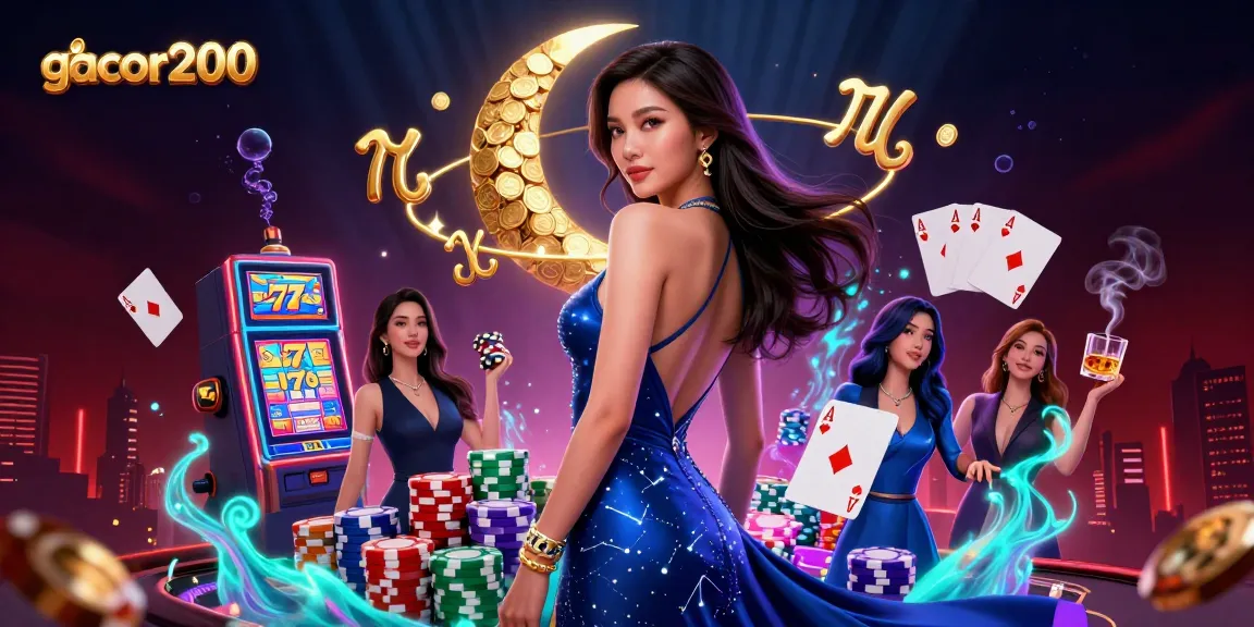 Play thrilling slots at gacor200 with vibrant lights and luxurious settings.