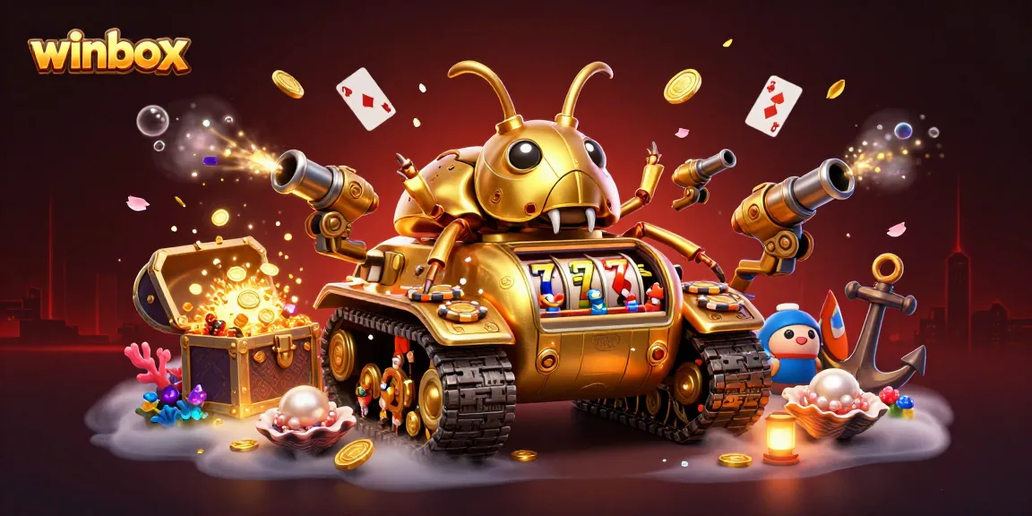 Enhance your gaming strategy at Winbox with a vibrant 3D casino world filled with excitement.
