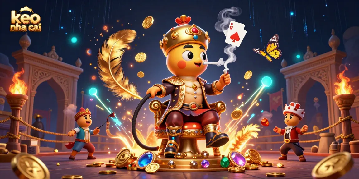 Engage in keo nha cai with this vibrant 3D cartoon illustration of an enormous caterpillar master, illustrating excitement in betting.