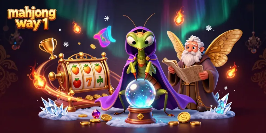 Experience the thrilling action of mahjong way 1 with bonus features and cascading reels in this vibrant illustration.