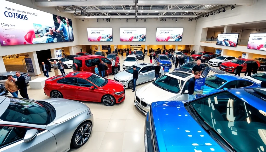 Experience the excitement of an auto cars show with vibrant displays and latest models.
