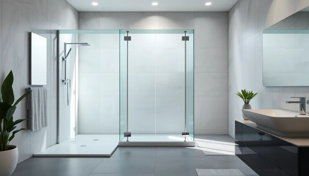 Erleben Sie die elegante sonni Duschkabine in einem modernen Badezimmer.