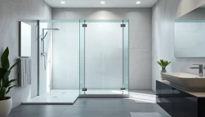 Erleben Sie die elegante sonni Duschkabine in einem modernen Badezimmer.