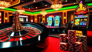Trải nghiệm cảm giác cá cược tại tik88 với những chiếc chip poker rực rỡ và vòng roulette thanh lịch.