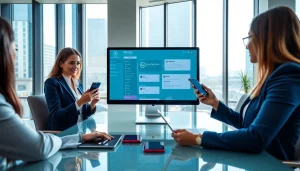 Engage clients effectively with WhatsApp Smart CRM using modern technology in a dynamic business setting.