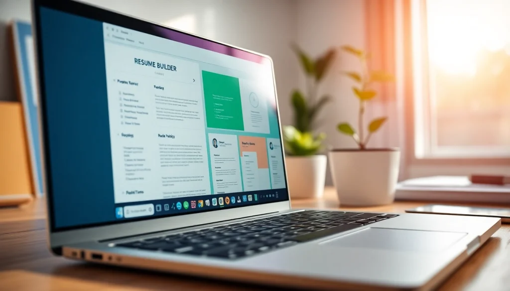 Create an engaging resume using the Resume Builder with distinctive templates and a professional layout.