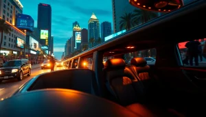 World Cup Group Transportation featuring a luxurious limousine in Los Angeles during the FIFA event.