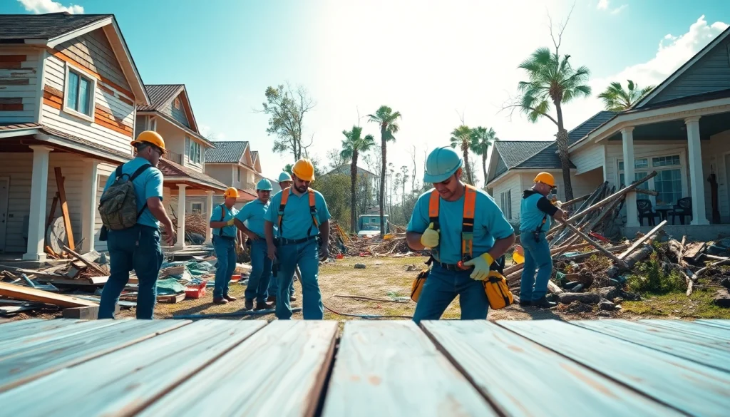 Help restore Florida Hurricane Damage through community efforts and rebuilding activities.