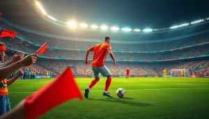 ติดตามผลบอลพรีเมียร์ลีก จากบรรยากาศแข่งขันฟุตบอลในสนามใหญ่ที่เต็มไปด้วยเสียงเชียร์