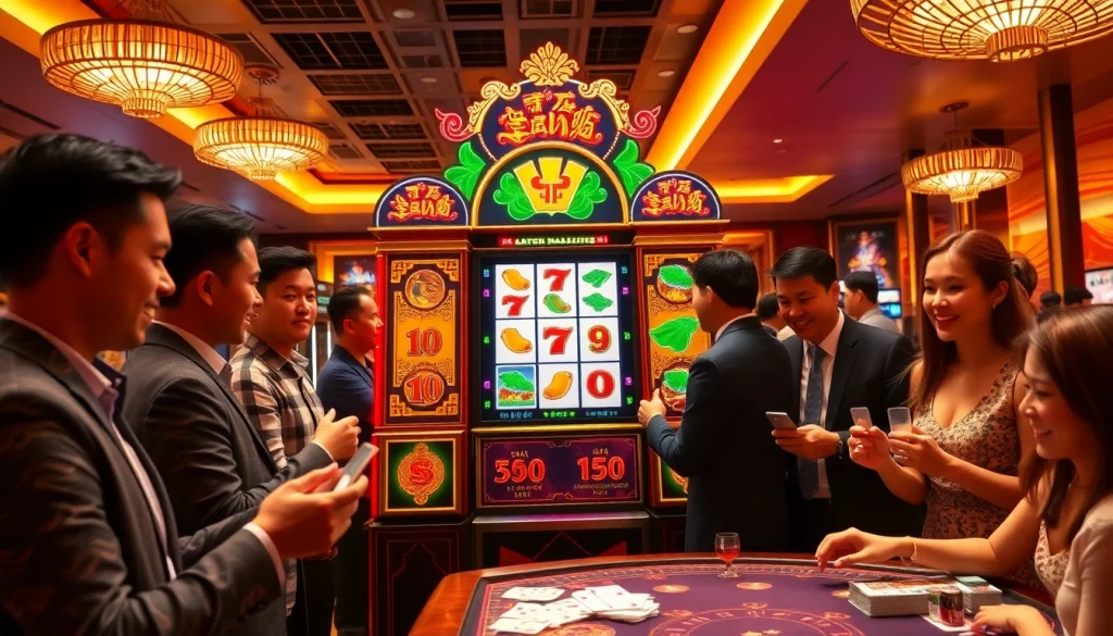 Experience the thrill of slot demo mahjong with exciting gameplay and vibrant casino atmosphere.
