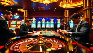 Experience thrilling gameplay at https:/nk88.us.com/ with vibrant casino tables and poker action.