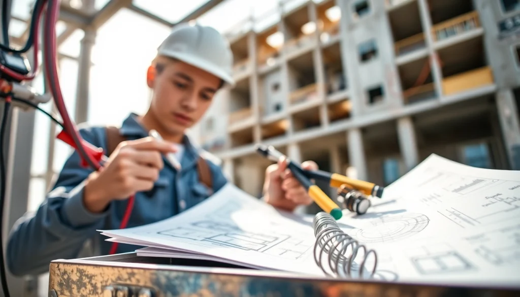 Learn about electrician apprenticeship hawaii with a focused apprentice learning wiring skills.