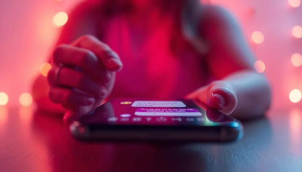 Engaging NSFW AI chat interface showcasing playful interactions for adults.