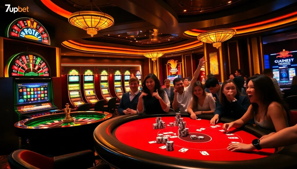 Experience thrilling gameplay at 7upbet with vibrant casino games and high-stakes excitement.