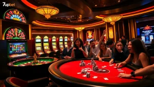 Experience thrilling gameplay at 7upbet with vibrant casino games and high-stakes excitement.