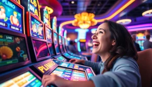 Pinco Casino demo oynamaq süjetinin əyləncəli atmosferini əks etdirən akıllı oyun görüntüsü.