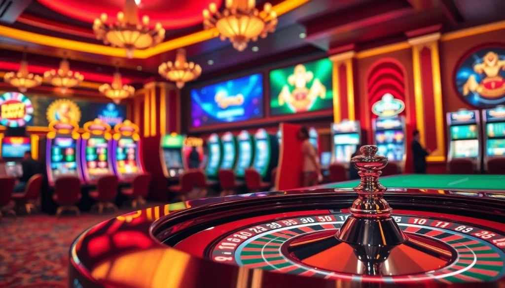 Vivez une atmosphère passionnante dans un casino en ligne France avec des tables vibrantes et des jeux numériques.