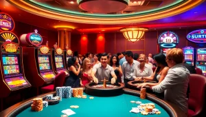 Rasakan sensasi berjudi bersama www.dalessouthlakepharmacy.com/transfer-prescription di tengah suasana kasino yang meriah, dipenuhi mesin slot dan keping poker.