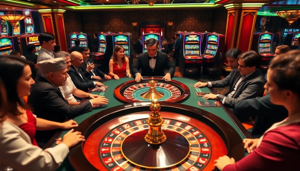 Découvrez l'excitation du jeu de luxe avec casino en ligne Français à des tables et machines à sous vibrantes.