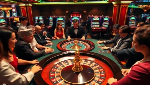 Découvrez l'excitation du jeu de luxe avec casino en ligne Français à des tables et machines à sous vibrantes.